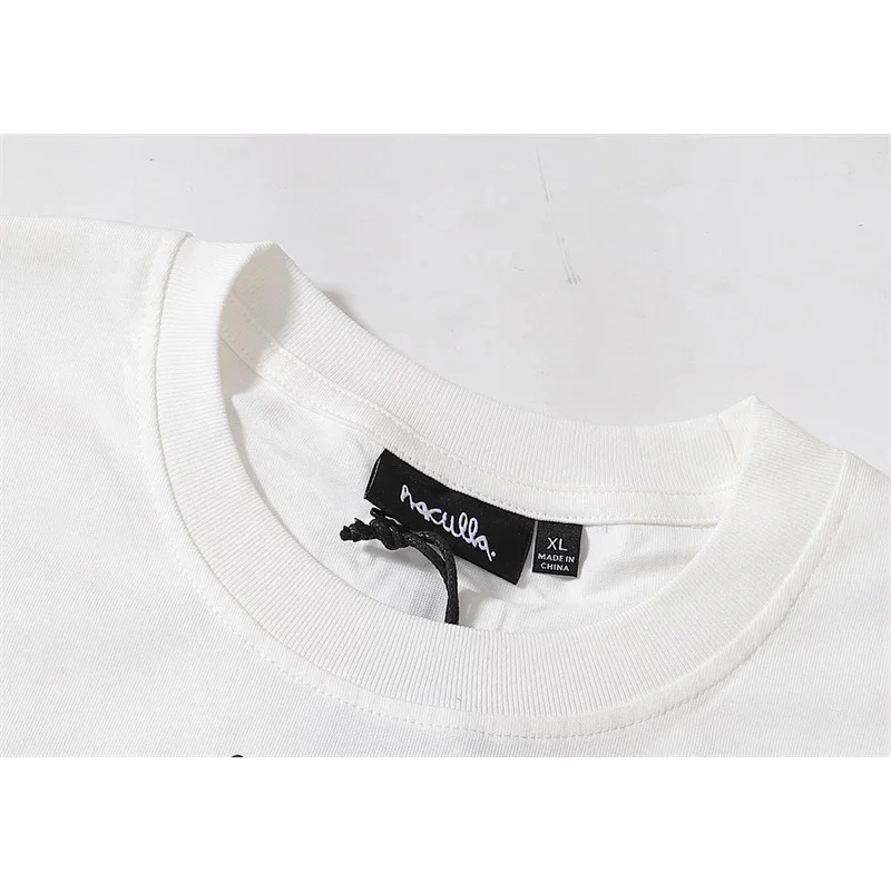 Хорошее качество мужские и женские летние футболки с принтом классический узор