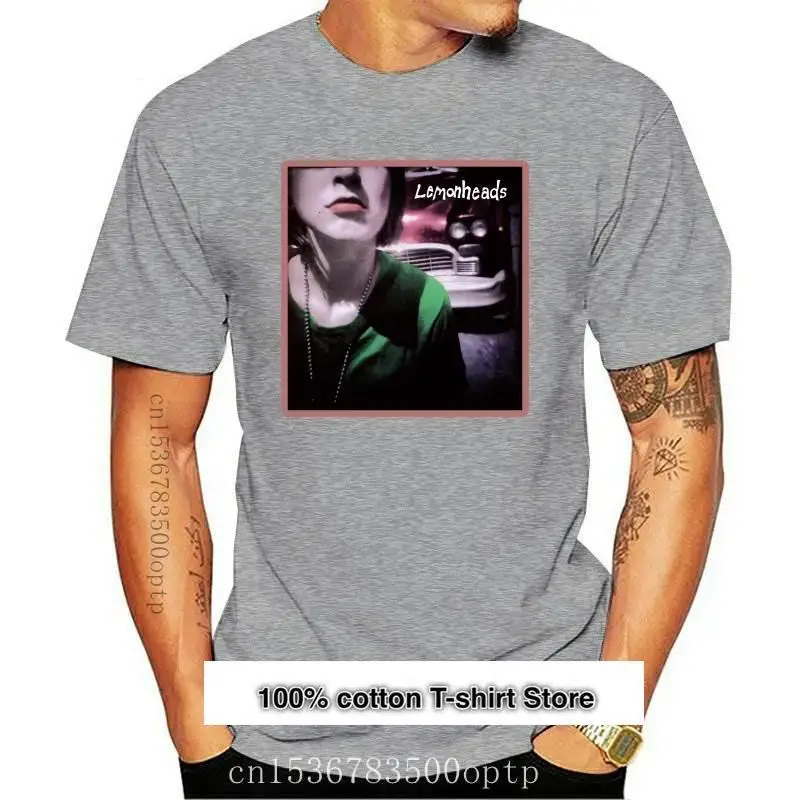 

Camiseta Vintage con estampado de las cabezas de limón, nueva moda