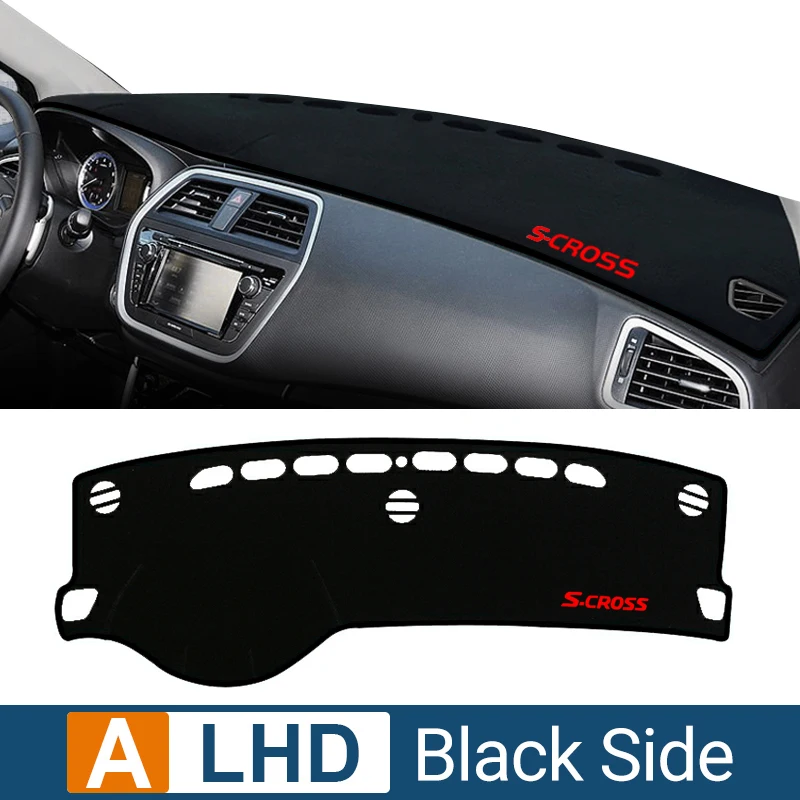 

Для Suzuki SX4 S-Cross 2013 2014 2015 2016 2017 2018 2019 2020 коврик для приборной панели автомобиля, избегайте света, солнцезащитный козырек, коврик с защитой от УФ-лучей