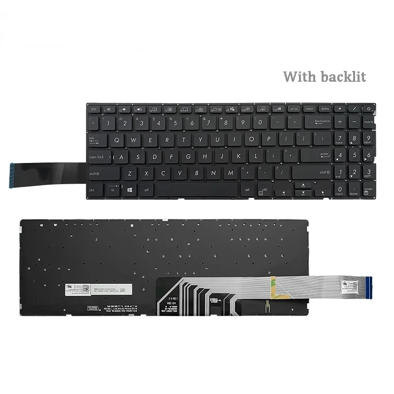 Для ASUS X571 X571G X571GT RX571GT FX571GT NX571GT K571 F571G VX60GT арабская американская клавиатура с