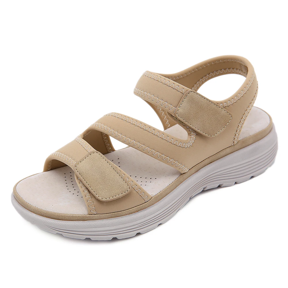 

Сандалии женские дышащие, уличная нескользящая обувь, Повседневные Удобные, для спорта и походов, большие размеры ks87, на лето