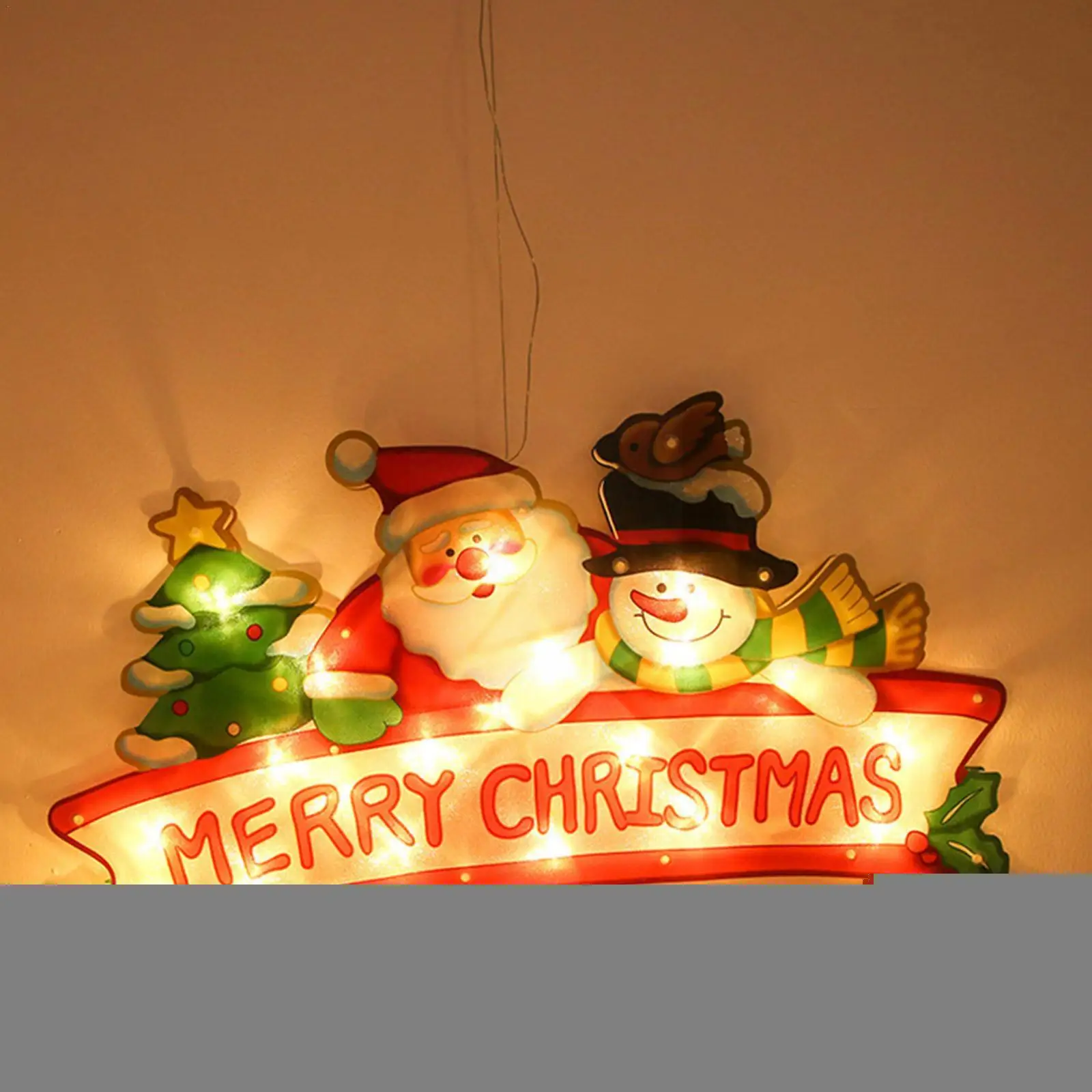 

1 шт. Рождественская светодиодная подсветка Санта-Клаус, снеговик, елка, веселсветильник, праздничное светодиодное украшение, Рождественск...