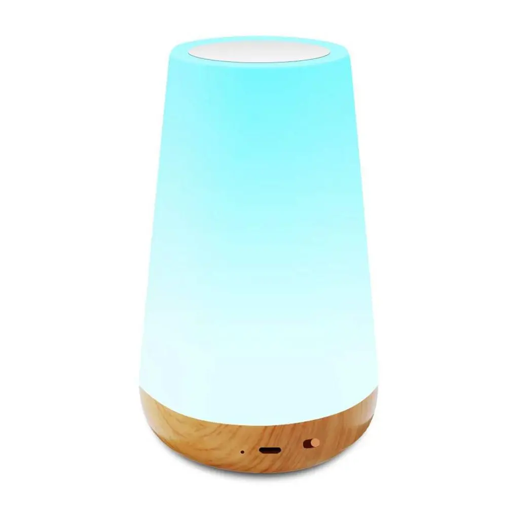 

Ambient Light Smart Touching Control Induction Dimmer Intelligent Bedside Light USB Rechargeable Dimmable Table Night Lamp
