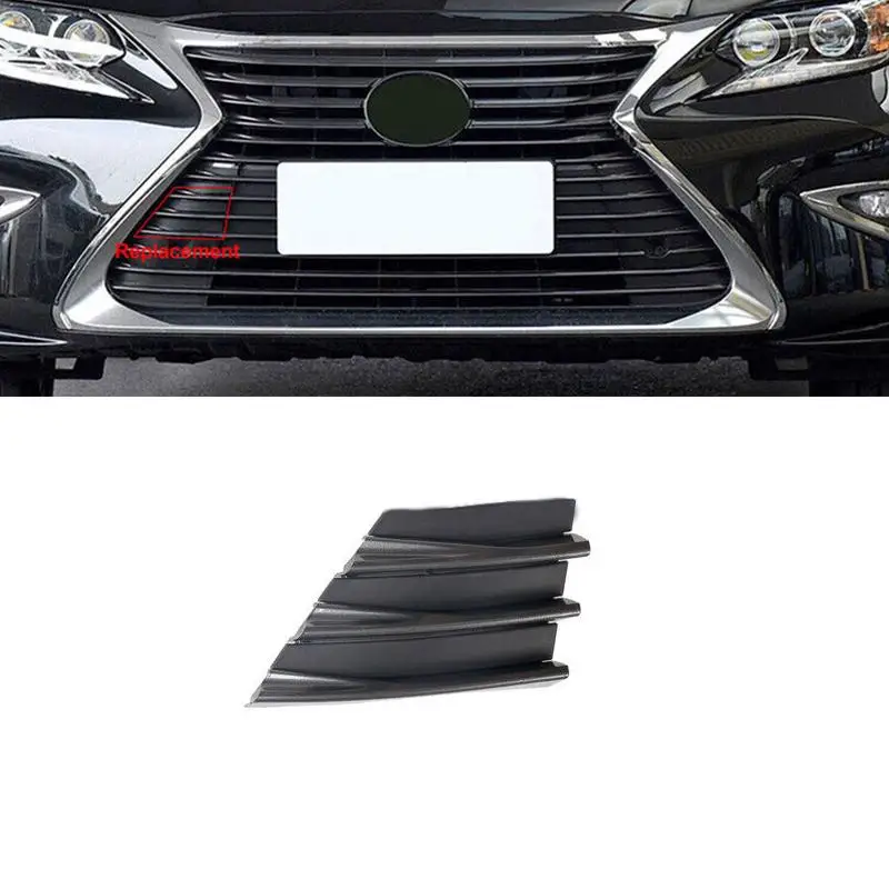 

High Quality Car Accessories Tow Bracket Cover 52128-33210 Ventilation Net Black For ES300h Base 2.5L L4 Front