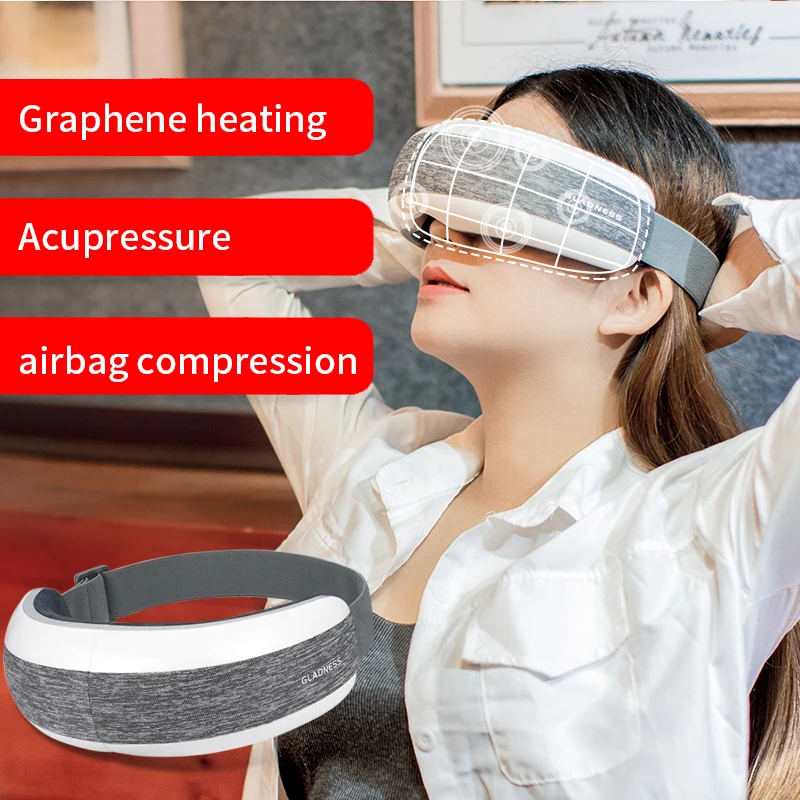 

IGOBLE Smart Eye Anti-aging Massager Air Compression Constant Temperature Heating Care Eye Mask