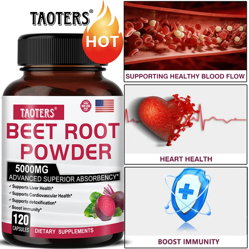 

Blood Pressure Support Supplement - Helps Circulation and Blood Flow, Promotes Heart Health - Natural Blood Pressure Supplement
