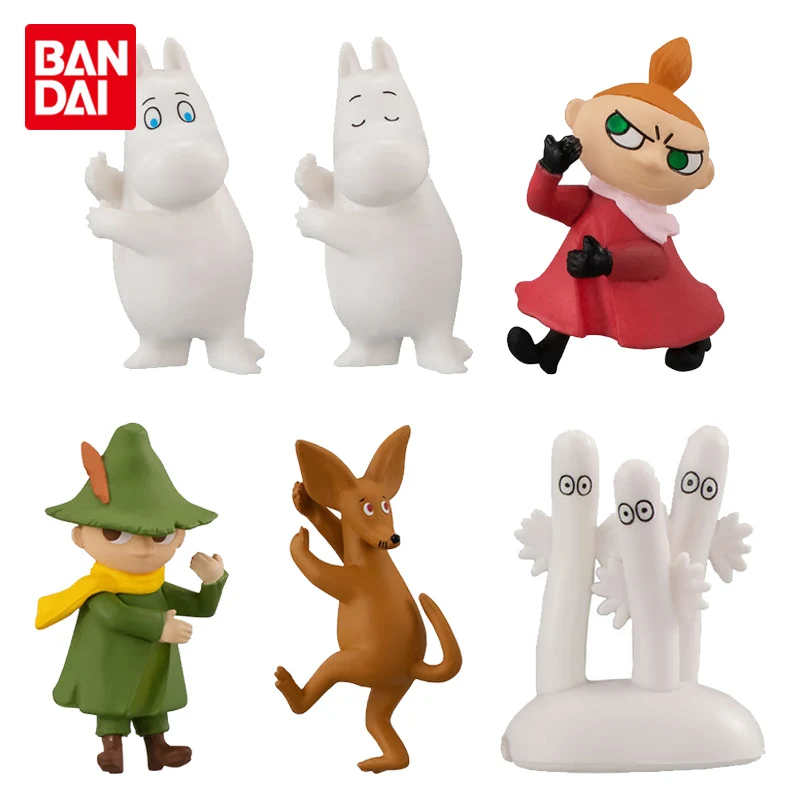 Bandai игрушка гачапон Moomins обнимающий кабель для передачи данных Pikku Myy Nuuskamuikkunen