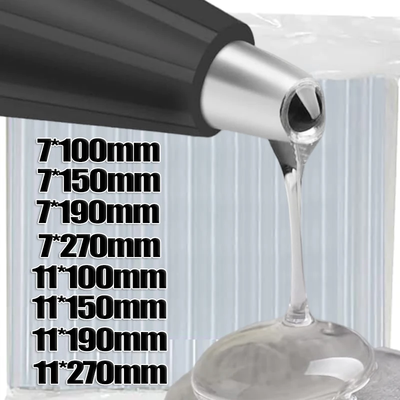 

Прозрачные клейкие полоски для ремонта 7/11 мм