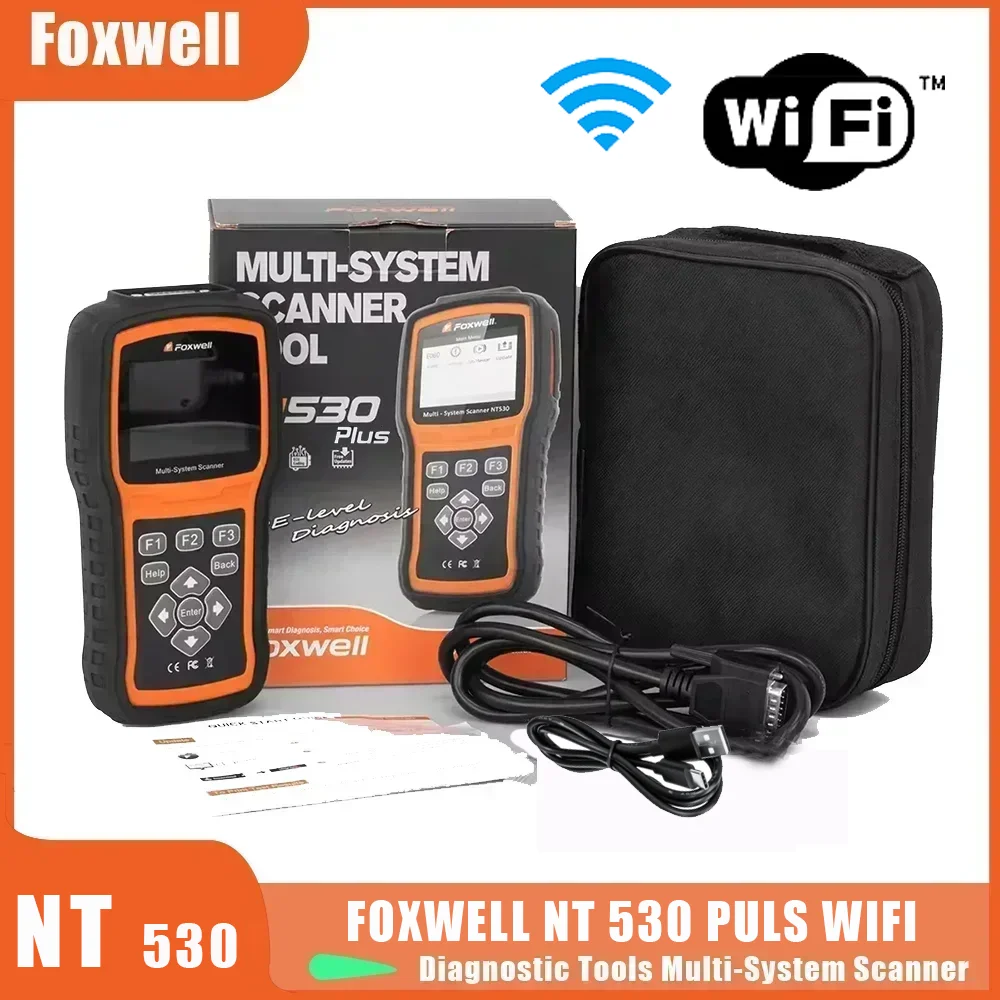 

Автомобильный сканер Foxwell NT530 Pulse Wi-Fi для Nissan Porsche Volvo Ford Bmw MITSUBISHI, универсальный автомобильный диагностический сканер obd2