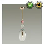 Подвес 48551B CLASSIC ODL_EX21 золоторазноцветн.керамикастекло  E14 1*40W BIZET