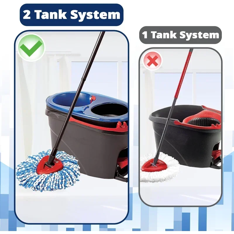 Экологичная ручная волчок из микрофибры сменная головка для Ocedar RinseClean бытовая