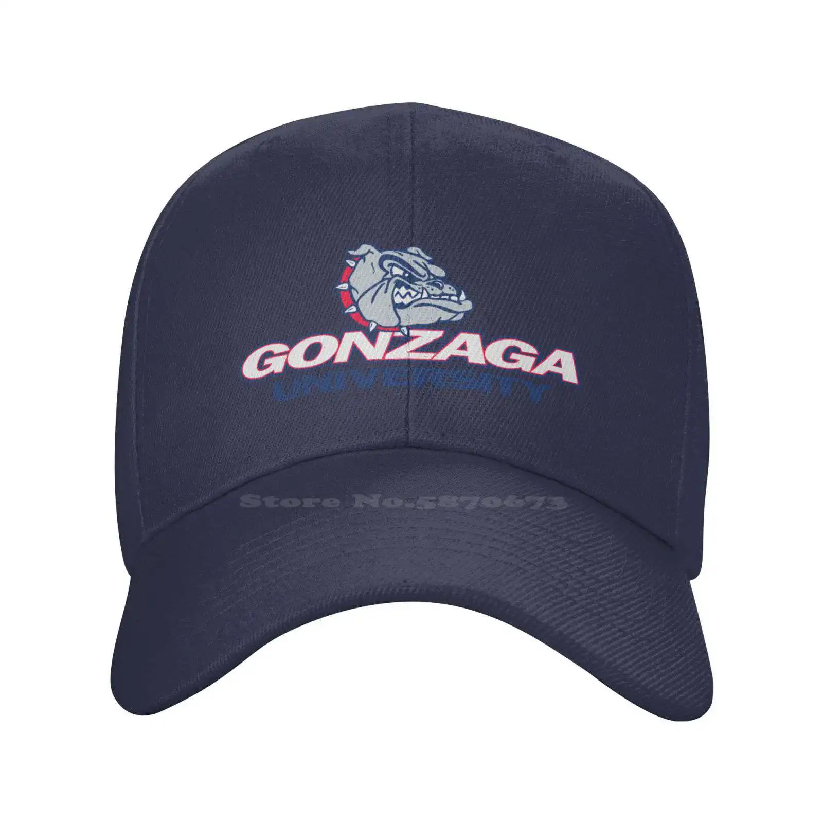 

Gonzaga Bulldogs Logo Fashion quality Denim cap Knitted hat Baseball cap