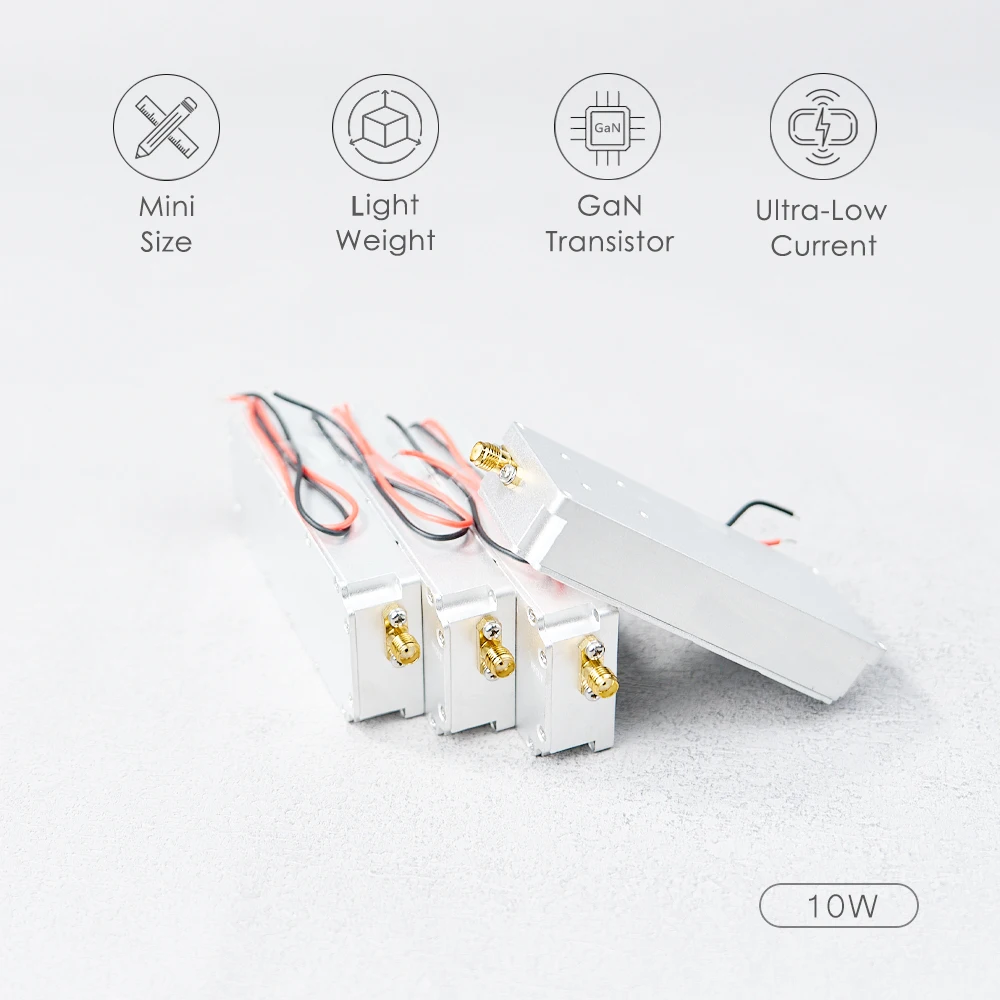 10 Вт 700-800 м 800-950 950-1050 50 модуль GAN усилитель мощности RF источник сигнала дрона