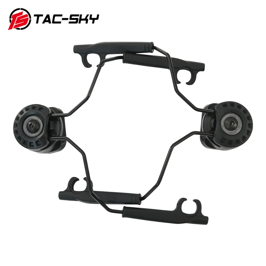 TS TAC-SKY Tactical Headset Electronic Earmuffs Adapter Rail Mount for 3M Peltor TACTICAL 300/500 Hear Protect Shooting Earmuffs