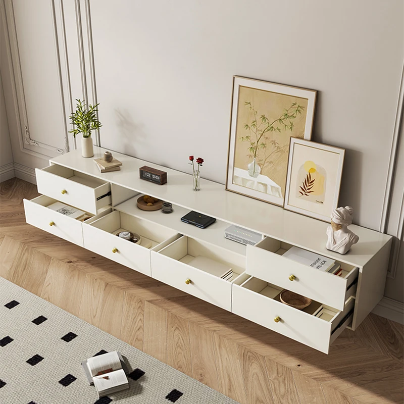 Современная Подставка для телевизора подставка монитора мебель подвесной шкаф