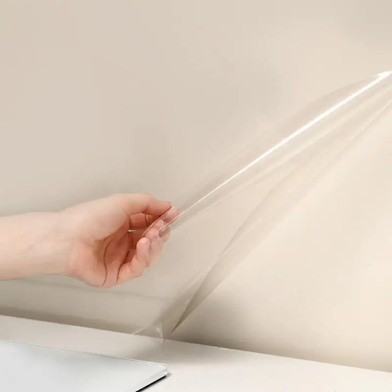 Kuchenny ochraniacz ścienny Wodoodporny przezroczysty na backsplash Tapeta Adsorpcja elektrostatyczna Odporny ciepło