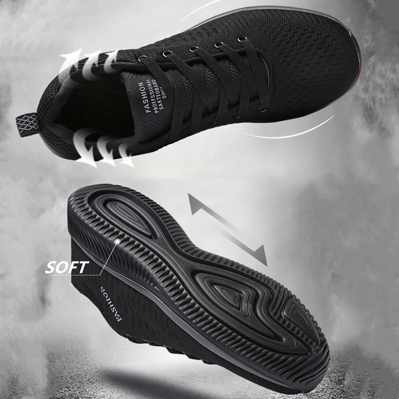 Lightweight Running Jogging Sneakers Mens Shoes Casual Men Sport Shoes Size 36-48 Zapatillas Breathable Footwear Running Shoes