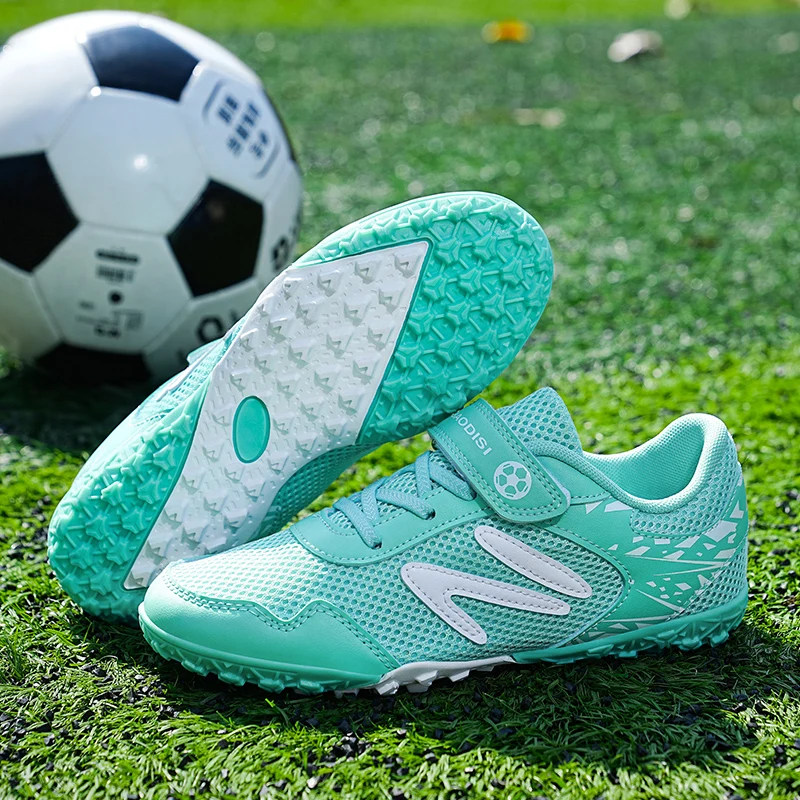 Оптовая продажа с фабрики 2024 новые детские футбольные ботинки кроссовки для