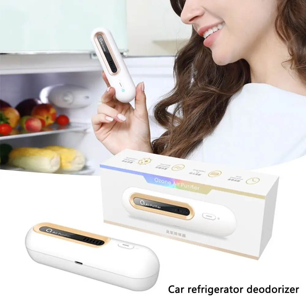 

New Deodorant Smoke Smell Toilet Home Air Purifier Food Shelf Life Extender Ozone Generator Refrigerator Deodorizer