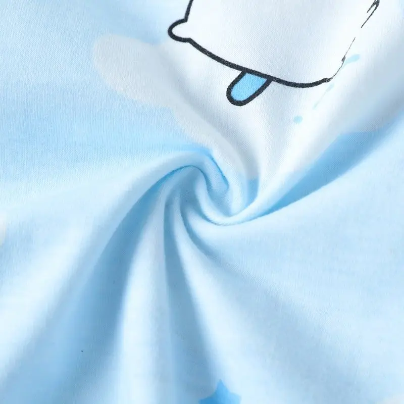 Пижамный комплект Chikawa Ji Ikawa женский из трех предметов хлопковые шорты с коротким