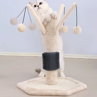 pet cat toys interactive tree tower shelves climbing frame scratching post interactive tree tower shelf scratching post pet cat