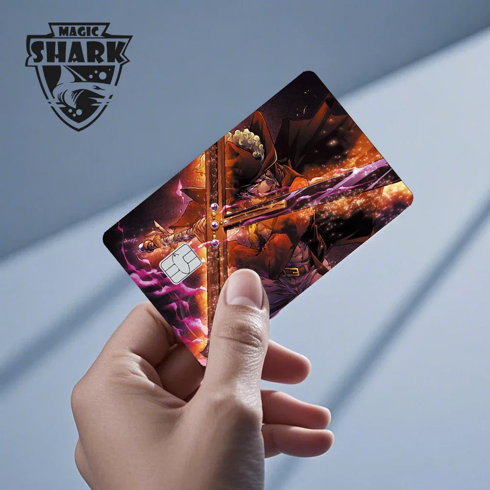 Фото Горячая распродажа: Водонепроницаемая наклейка-пленка Magic Shark Anime Chopper Luffy Nami для кредитных и дебетовых карт №5