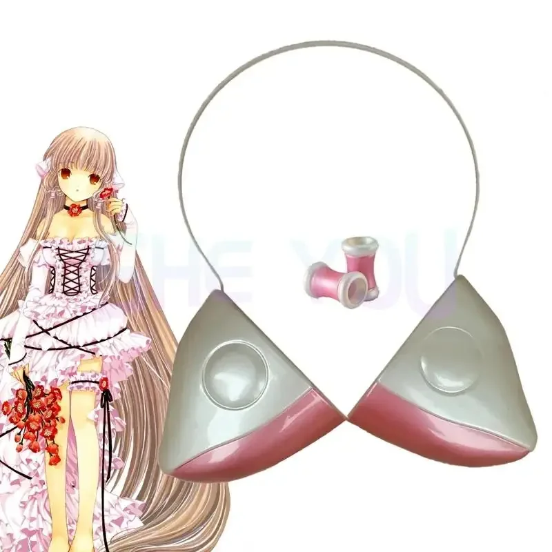Аниме Chobits Chii гарнитура с ушками для косплея повязка на голову девочек и женщин