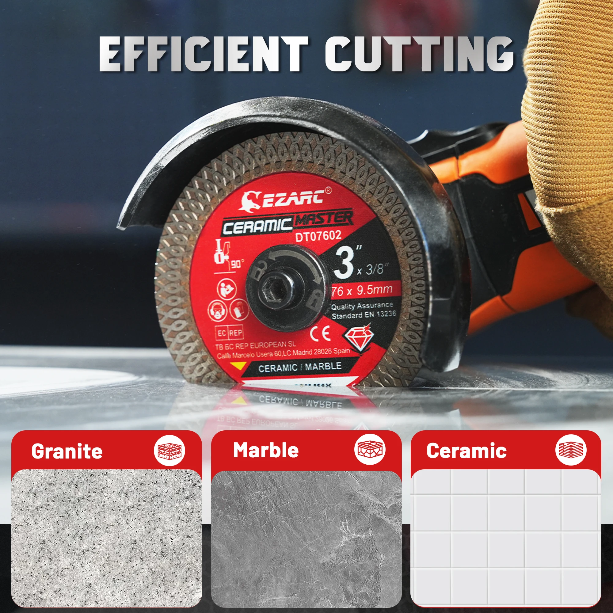 Алмазные лезвия EZARC 2 шт