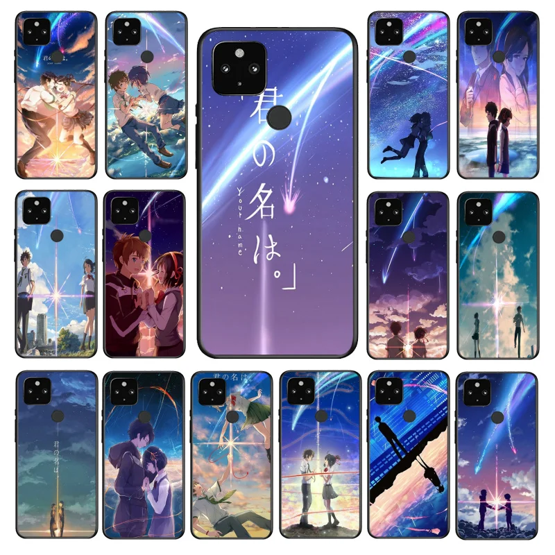

Kiminonawa Your Name Japanese anime Phone Case for Google Pixel 7 7Pro 6 Pro 6A 5A 4A 3A Pixel 4 XL 5 6 4 3 XL 3A 2 XL