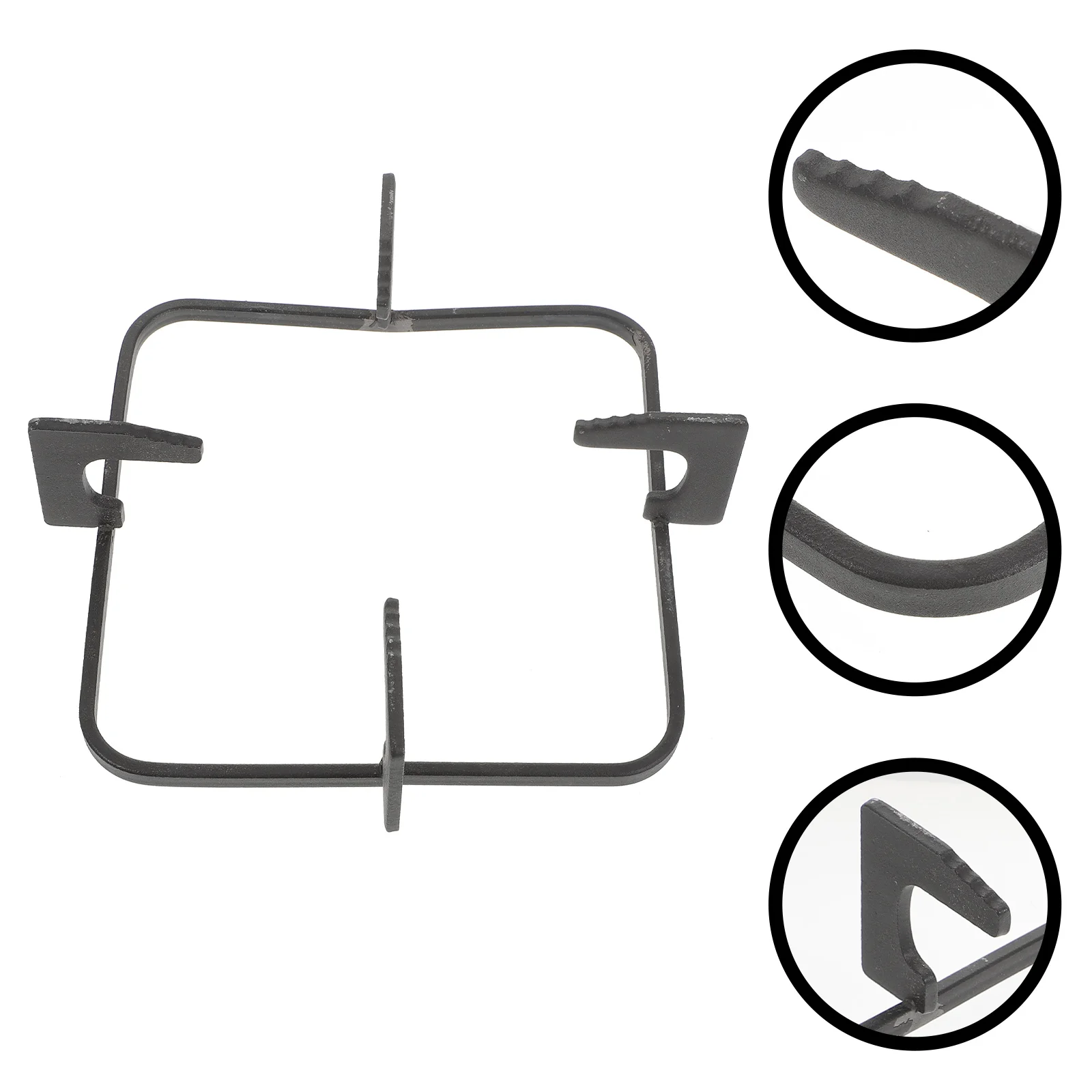 

Stove Wok Gas Rack Stand Ring Pot Support Trivet Burner Cooktop Steel Bracket Holder Iron Racks Grates Grate Pan Accessories