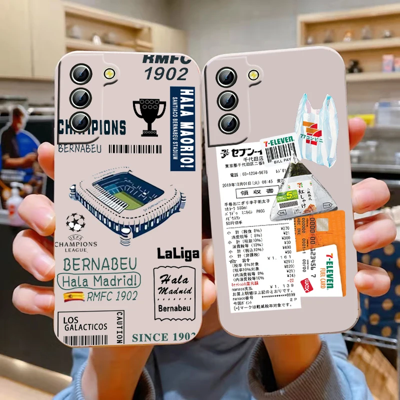 

Deluxe Japan Osaka Train Ticket For Samsung Phone Case Galaxy S22 S21 S20 Pro FE S10 Note 20 10 Plus Ultra Liquid Rope Cover