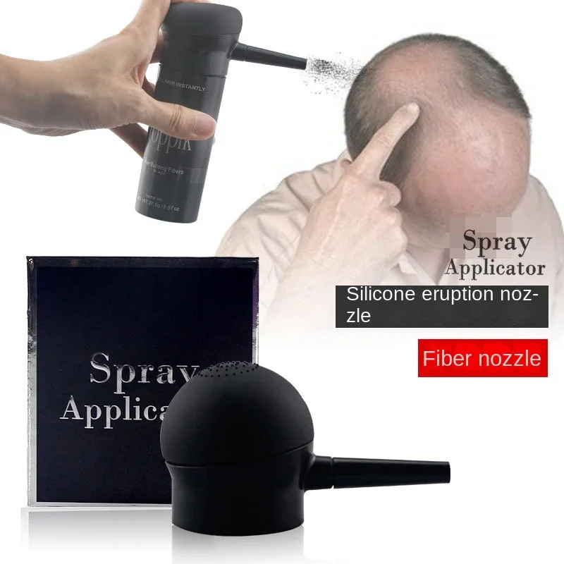 

Hair Powder Replacement Nozzle Additional Fiber Auxiliary Nozzle Hairline Extender Thick Hair Spray Gun Sprayer
