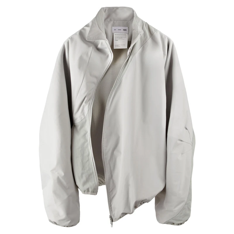 Куртка-Блейзер Мужская/Женская с Диагональной молнией в стиле пэчворк - купить по