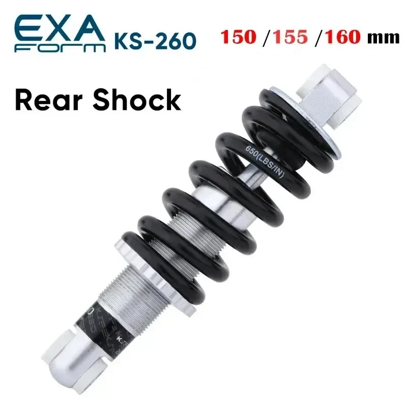 Задняя подвеска EXA для горного велосипеда мягкий амортизатор заднего пузыря 150 155