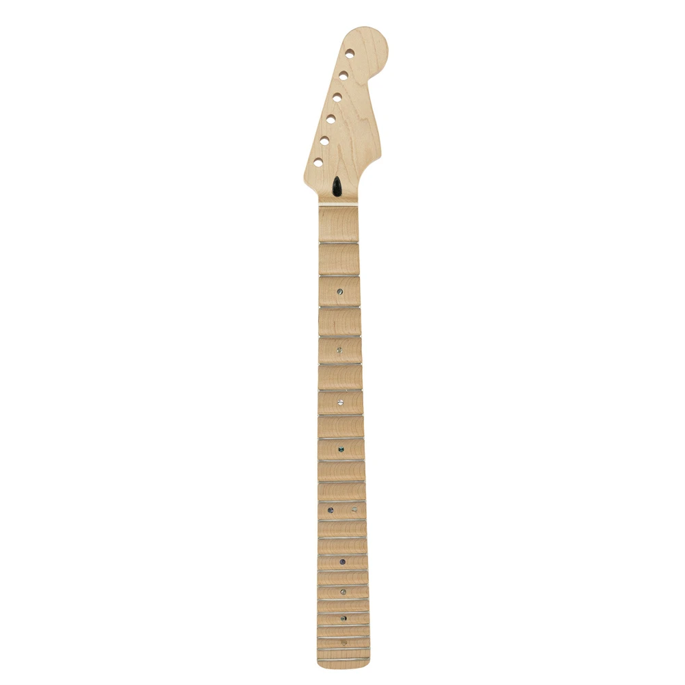 

22 Frets Full Scalloped Guitar Neck Canadian Maple For ST Electric Guitars C Shape Guitar Neck Guitarra Musical Instrument Parts