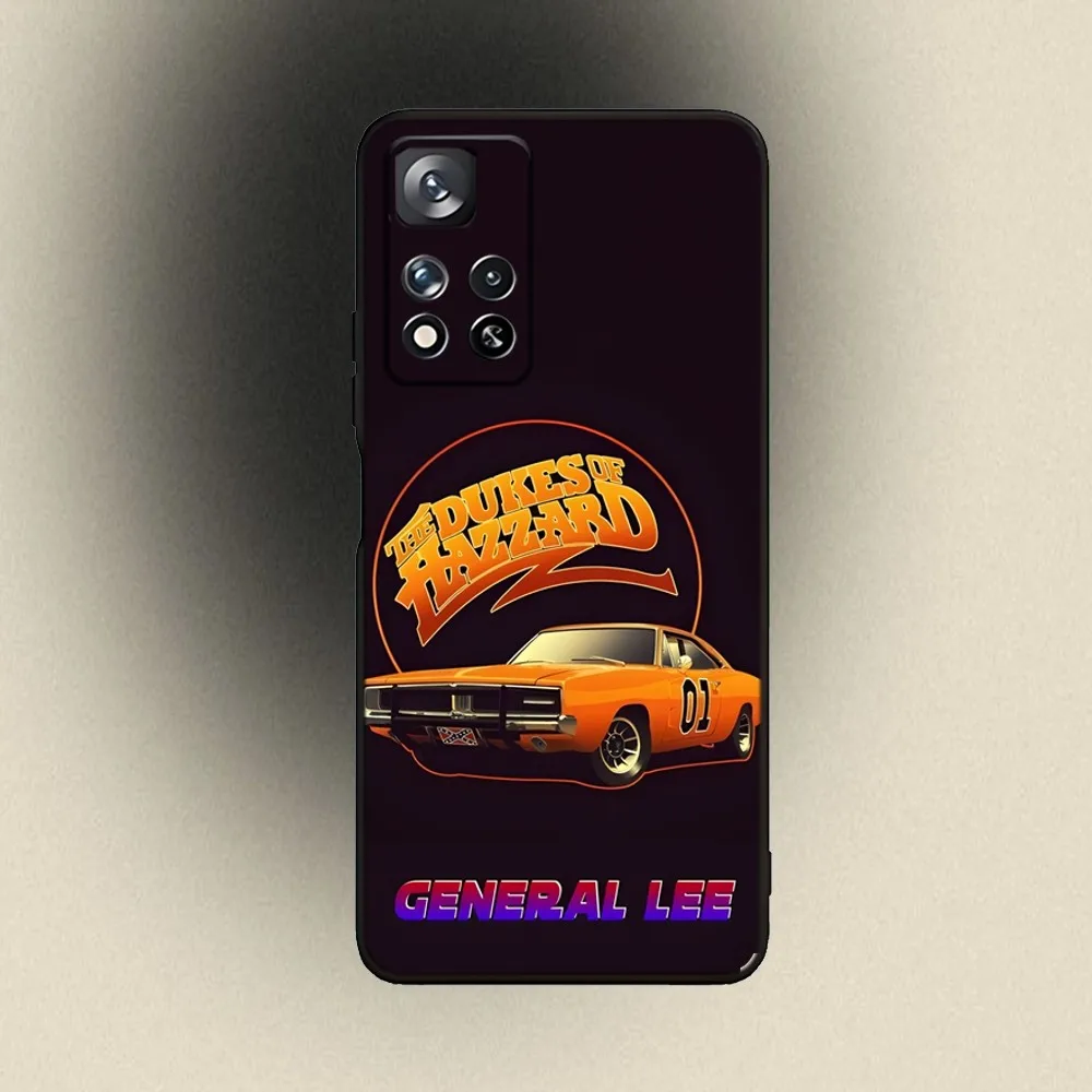 The General Lee Dukes Of Hazzard 01 Phone Case For Samsung Galaxy A20 A21s A22 A31 A32 A52 A53 A72 73 A80 A91 Soft Black Cover