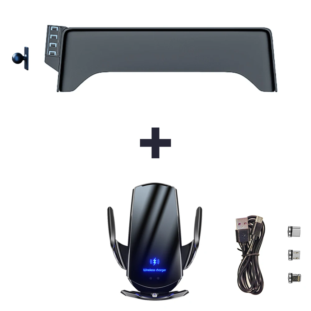 

Держатель для телефона автомобильный для BMW X3 G01 X4 G02 2018 2019 2020 2021 15 Вт