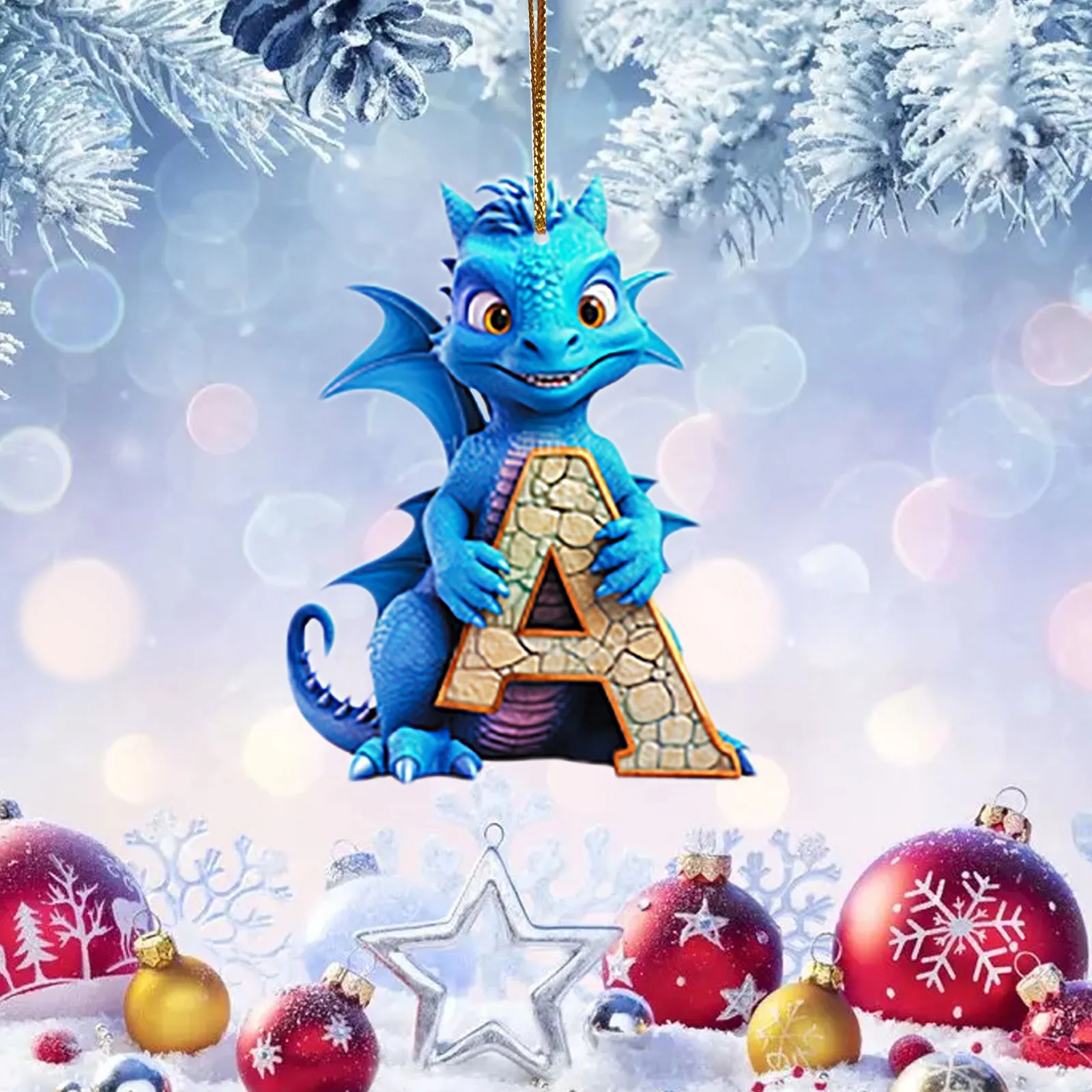 Календарь с подвеской в виде дракона календарь обратным отсчетом 2D плоский