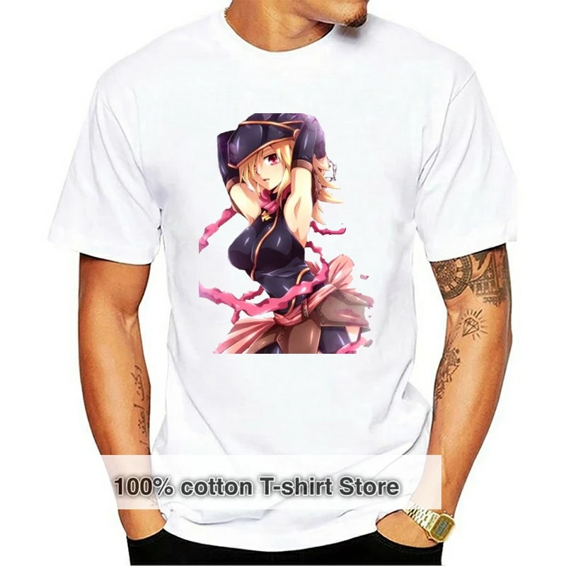 

2017 мужские крутые футболки Yu Gi Oh Dark Magician Girl с рисунком аниме карты игры 3D печатные футболки из 100% хлопка футболки с коротким рукавом