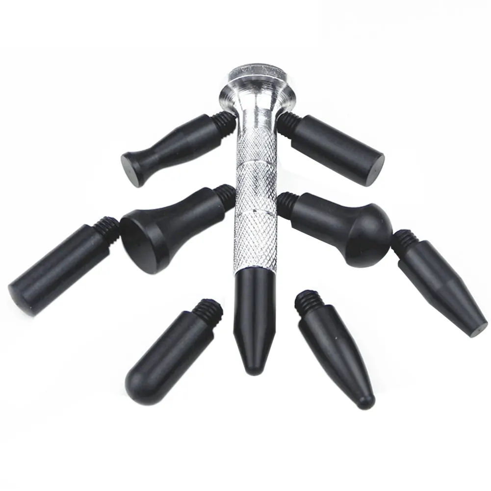 

Portable Knockdown Panel Hail Removal Car Auto Body Supplies Tools Tap Down Pen Paintless Accessories Dent Repair Kit Flattening