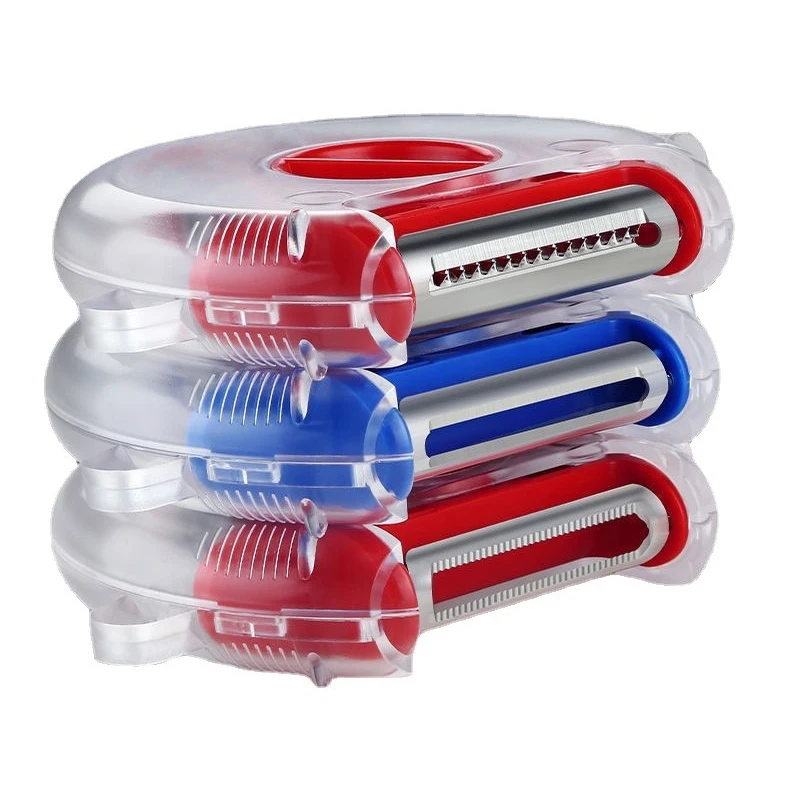 1 шт. 3 в набор овощечистки Magic Trio слайсер измельчитель овощечистка резак Julienne