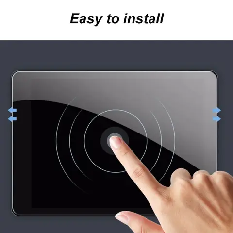 Защитная пленка из закаленного стекла с защитой от царапин и отпечатков пальцев, 10-дюймовая защита от синего луча для Echo Show 5/8/10