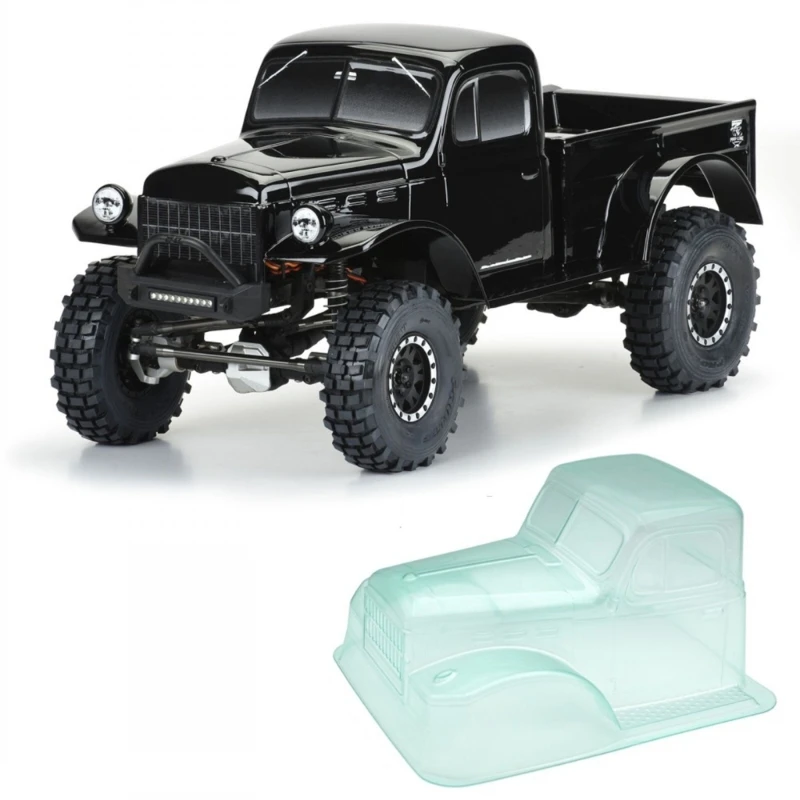 

Transparent Car Half-Truck Body Upgrade Part for SCX10 TRAX4 Car DropShipping