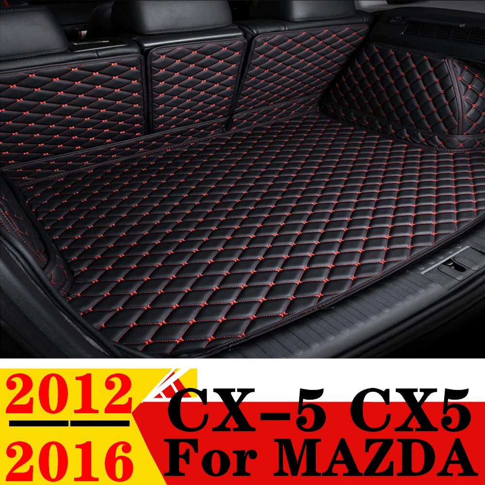 Коврик в багажник автомобиля для Mazda CX-5 CX5 2016 2015 2014 2013 2012 задняя крышка грузового