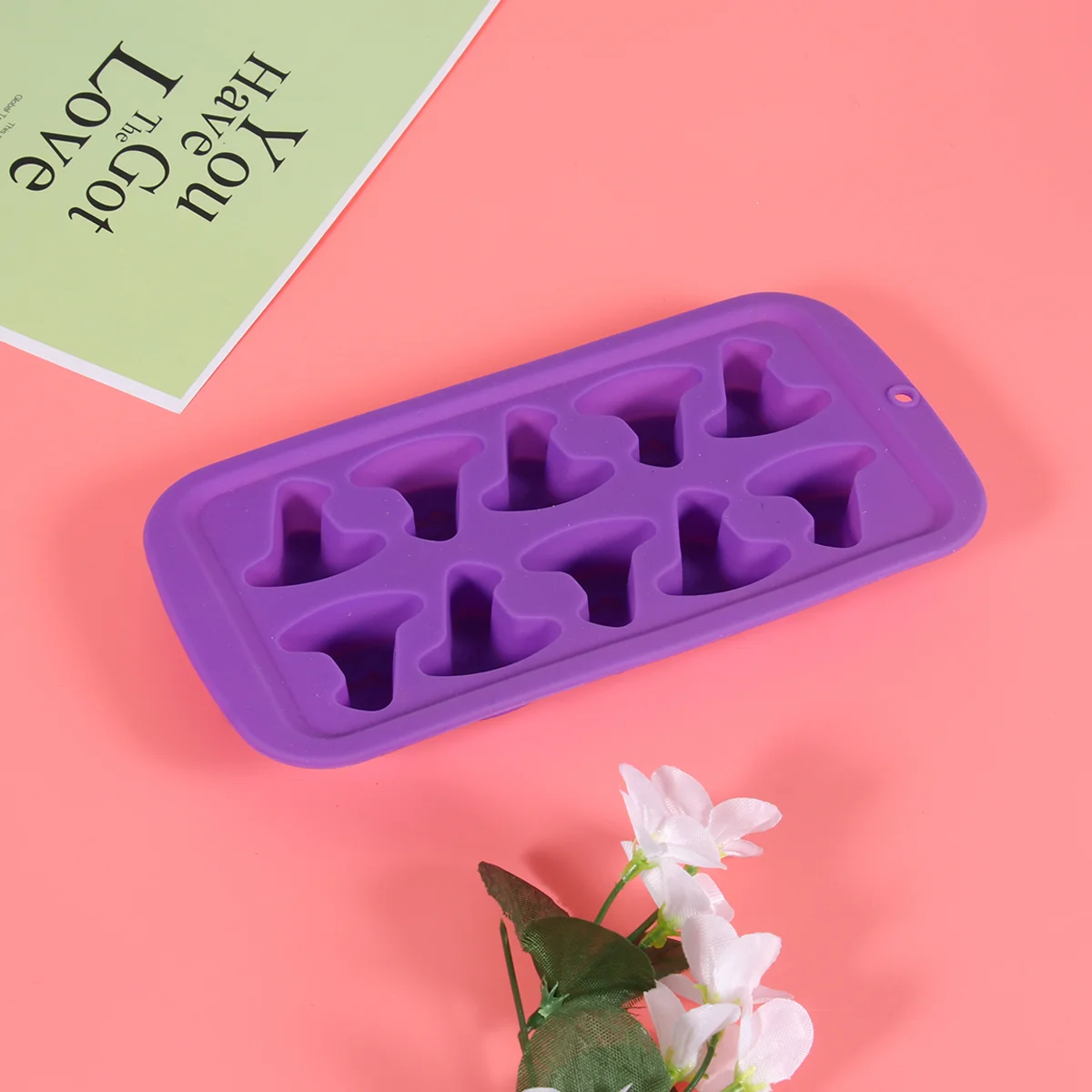 

Molds Mold Silicone Icewitch Candy Hat Cube Chocolate Trays Haloween Soap Pan Baking Party Tray Covered Oreos Fondant Favors