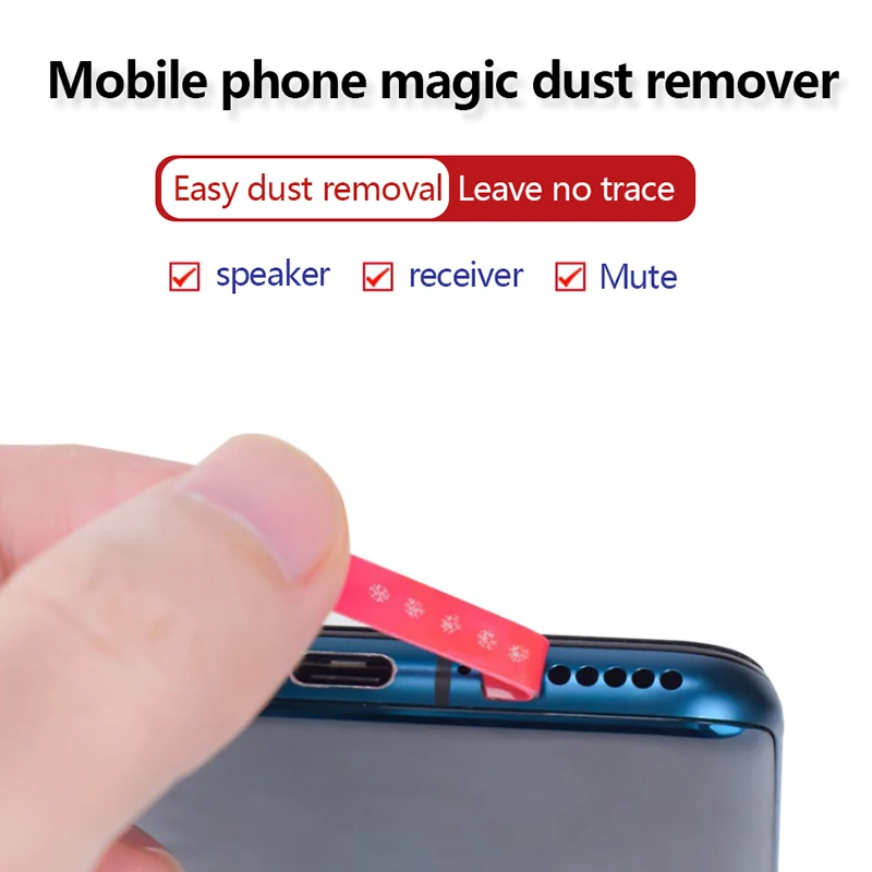

Mobile Phone Hole Dust Removal Glue Mobile Phone Receiver Cleaning Artifact Charging Port Speaker Cleaning Tool