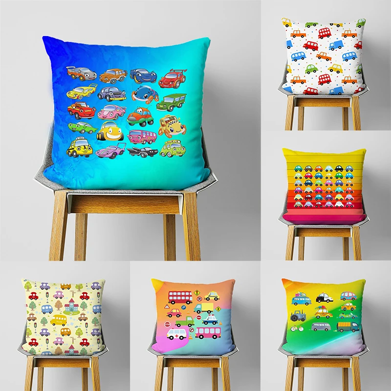 Симпатичная Автомобильная подушка для транспортировки чехол ребенка мультяшный