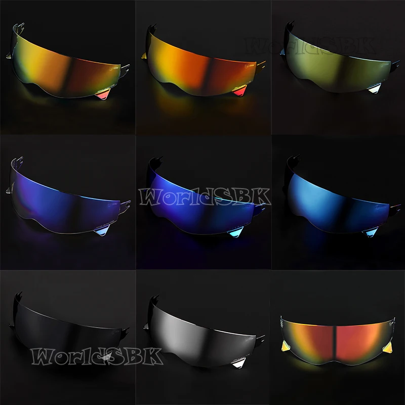 Visera de lente de casco de motocicleta para Scorpion EXO Combat/covert-x, lentes de gafas de casco Retro
