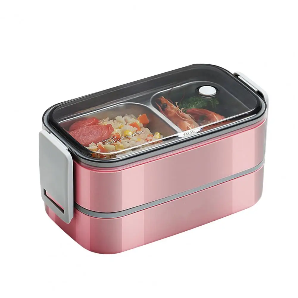 

Lunch Box Eco-friendly Large Capacity Reusable Stainless Steel Bento Container Outdoor Supplies