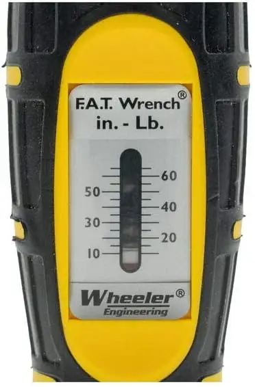 Ручной динамометрический ключ с точкой огнестрельного оружия измерением